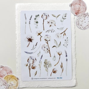Cotton Plant Stickers
