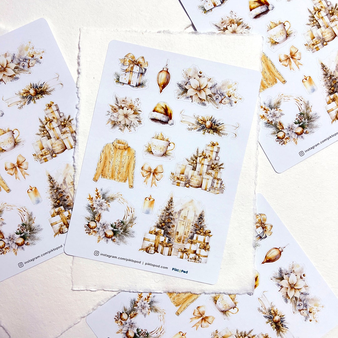 Gold Christmas Themed Etsy Canada