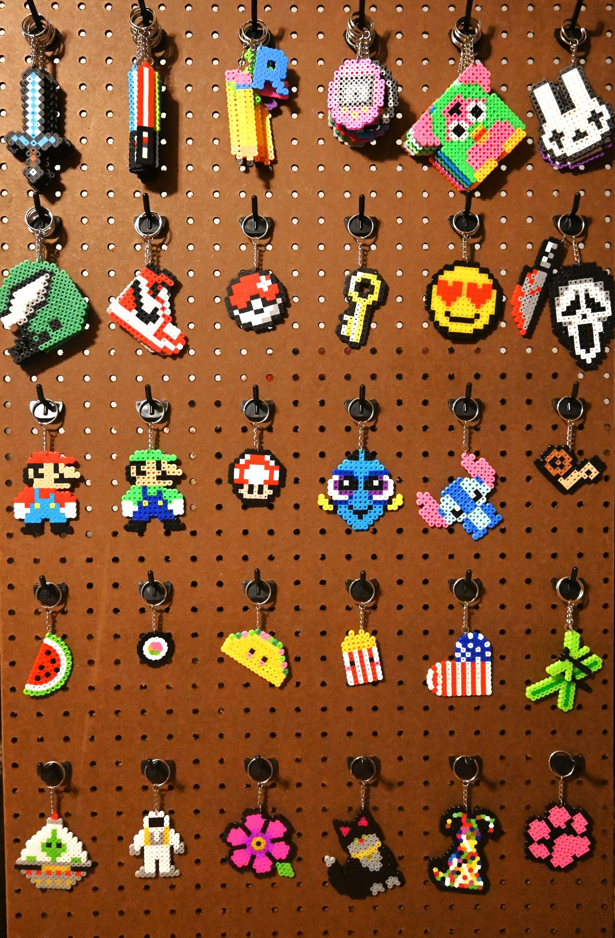 Mario Theme Perler Bead Kit 