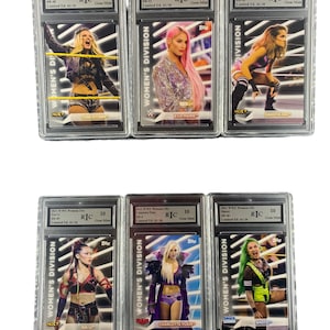 2021 Topps WWE Women's Division Roster **Limited Edition** Gestufte Karte--U-Auswahl