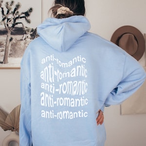 Embroidered Rose Hoodie: Y2K Anti-Romantic Kpop Sweatshirt