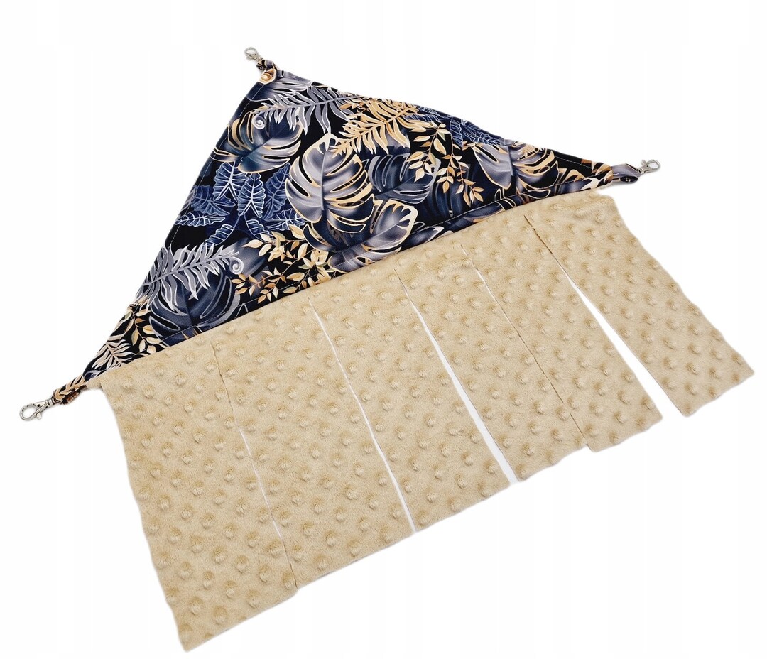 Large Corner Hammock Fleece for Chinchilla Chipmunk Degu Etsy