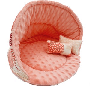 Guinea Pig Seashell- Guinea Pig Bed - Hedgehog Hide - Mandala Pattern-Guinea Pig Cozy Shell - cheap shipping! Chinchilla Bed, Premium finish