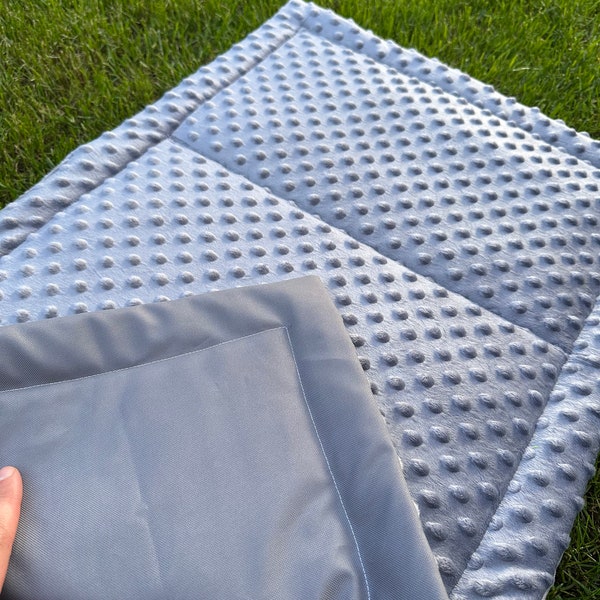 Fleece PEE PAD/LINER met absorberende en waterdichte lagen - Potty Drip Lap Pad Mat, verschillende maten, snel gemaakt. Cavia, egel, konijn.