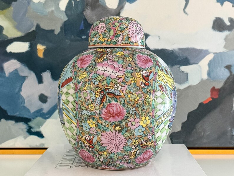 Rose Medallion Ginger Jarnull