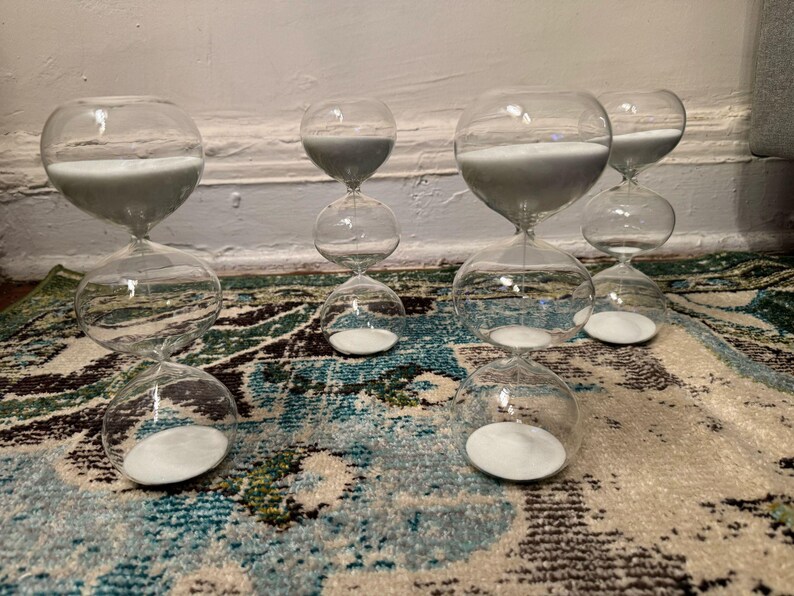 Hourglass, Sand Clock, Table Accessories, Rainbow Hourglass, Decoration ...