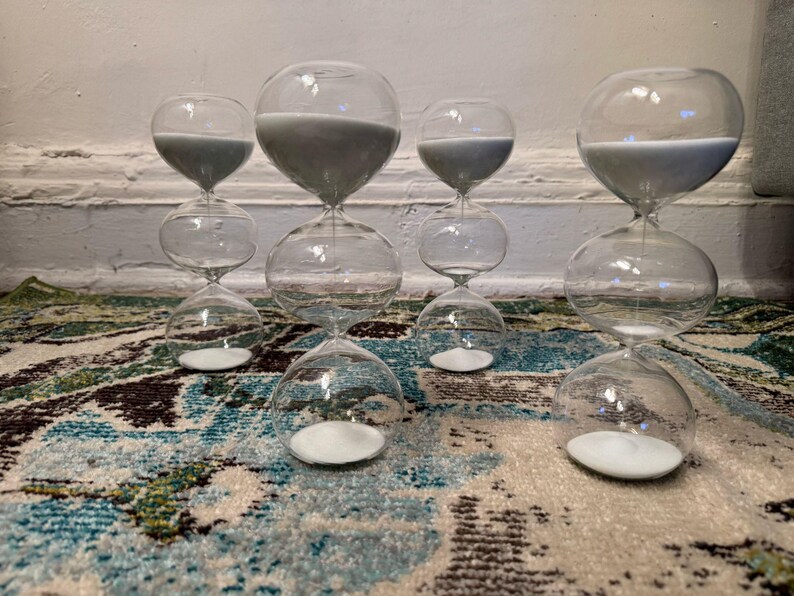 Hourglass, Sand Clock, Table Accessories, Rainbow Hourglass, Decoration ...