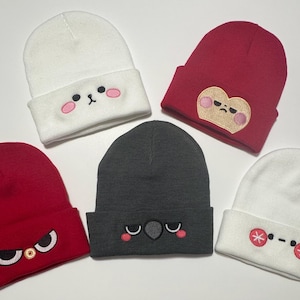 Love and Deepspace Inspired Beanies | Sylus | Rafayel | Caleb | Zayne | Xavier