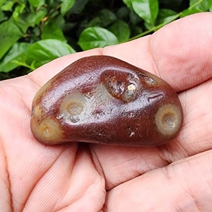 Gobi Augen Achat Natürlicher Gobi Achat.  Wüste Gobi Ägypten . 21 GR . Hochwertiger Gobi Achat. Heilstein Achat. Beruhigender Kristall