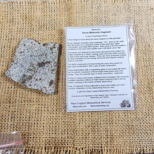 Meteorite Slice - Chondrite  - fall at libya Sahara Desert - 102GR -Meteorite Rock - Meteorite Specimen -