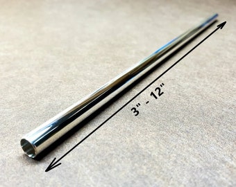 925 Sterling Silver Reusable Cocktail Straw.