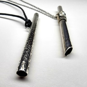 925 Sterling Silver Straw 3&quot;