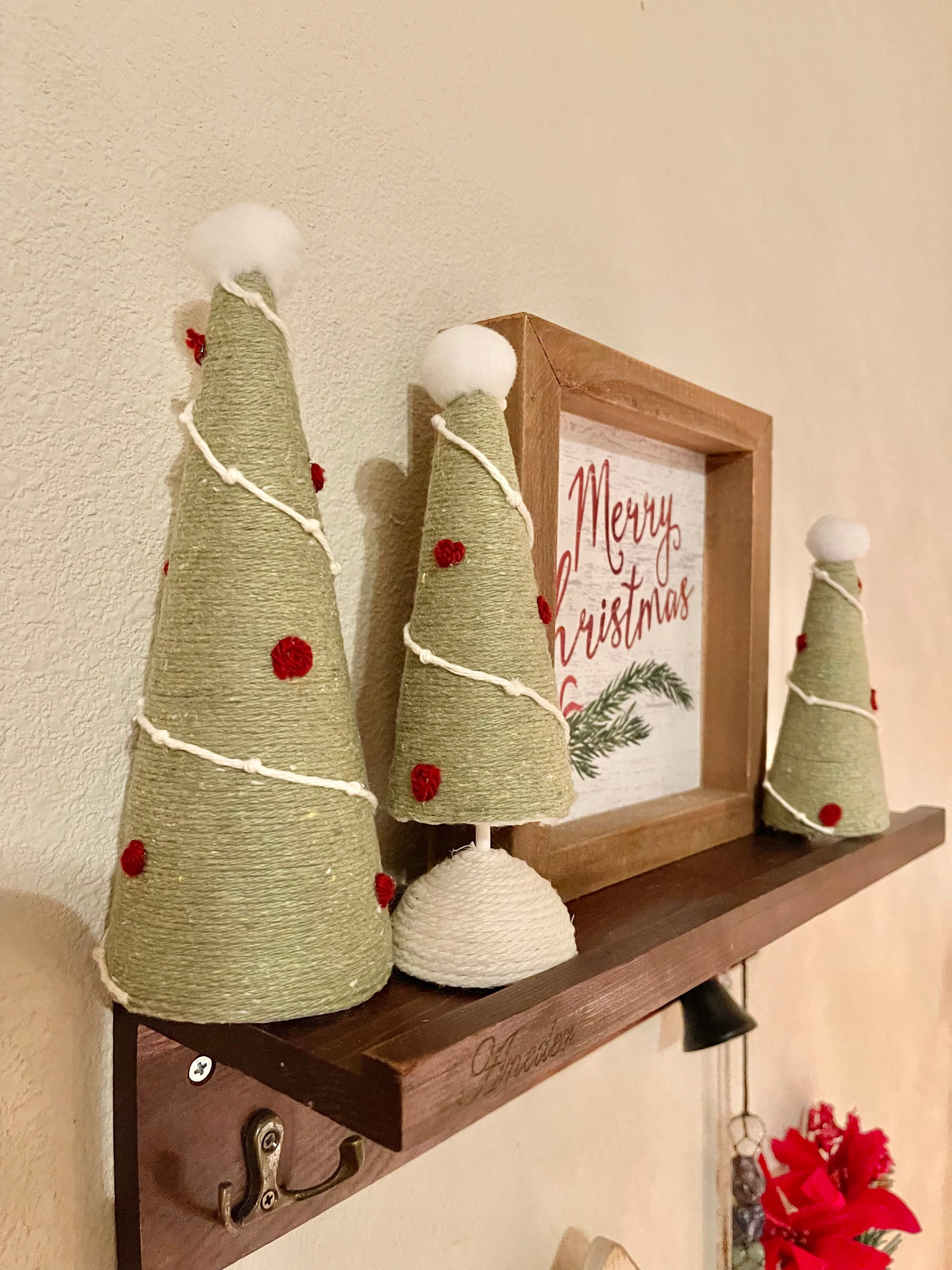 Mini Christmas Trees Table Top Trees Shelf Sitters Etsy