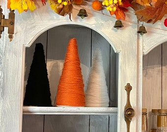 Halloween tree, Set of 3, Halloween decor, Table top decor