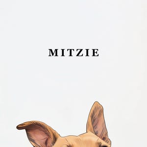 custom pet portrait | pet gifts | pet memorial | cartoon dog | personalized pets | ready in 24hrs