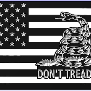 Don't Tread on Me Flag V1, SVG DXF AI , Digital File Only - Etsy