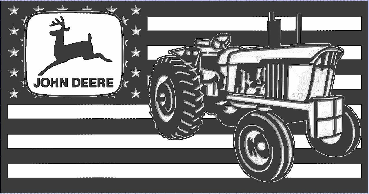 john deere logo svg
