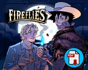 Digitale Kopie - Fireflies Zine - Dabi und Falken