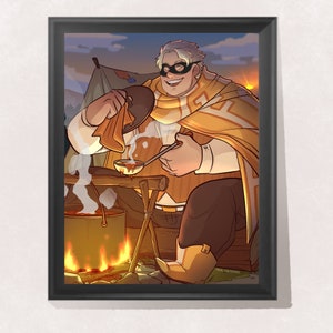 Impressão da hora da ceia Fatgum
