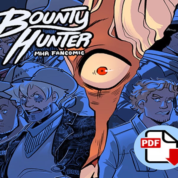 Digital Copy- Bounty Hunter Zine- Dabi and Hawks