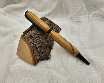 Australian made handcrafted sassafras timber slimline pen