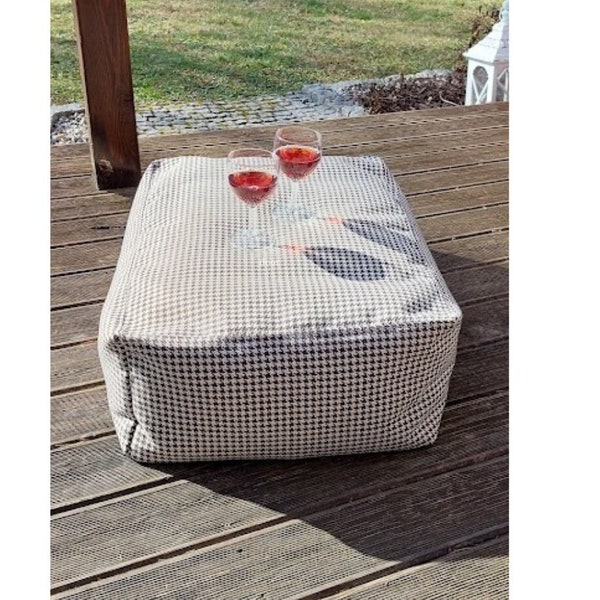 Outdoor Pouf Etsy