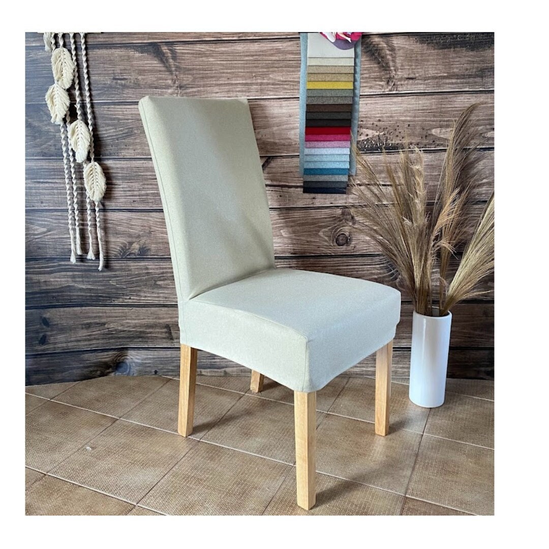 Handmade Custom Chair Cover, Parson Chair Slipcover, Upholstery Fabric