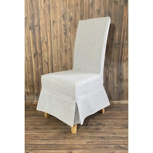 Dining room chair covers, chair cover for dining room, custom made chair cover, white chair slipcover, dining chair slipcovers
