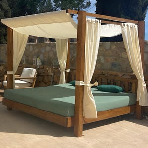 Waterproof outdoor curtains for terrace and balcony - Patio rain covers, Outdoor curtains