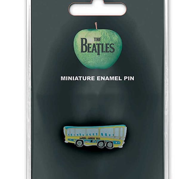 The Beatles Magic Bus Mini Pin Badge Magical Mystery Tour [Metal & Enamel] Official Miniature Pinback [NEW]