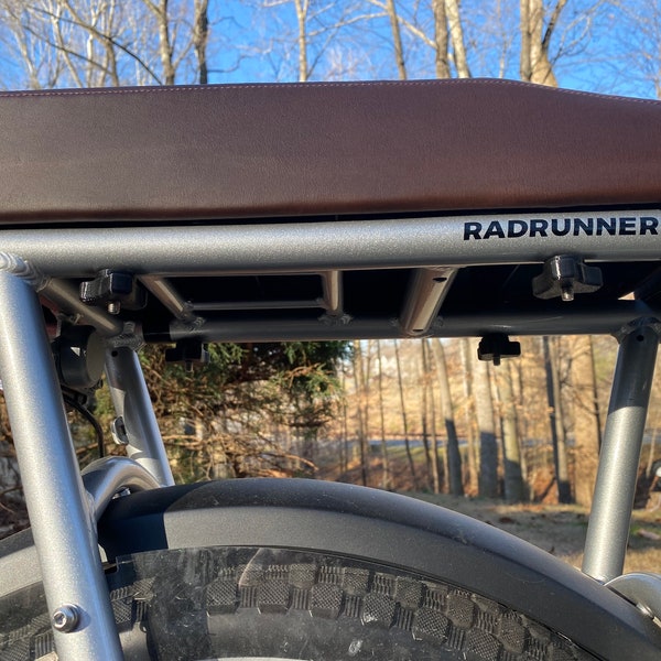Rad Power Bikes Quick Change Milk Crate Mount for Rad Runner ( crate not included/Rad Runner Rear Rack Only )