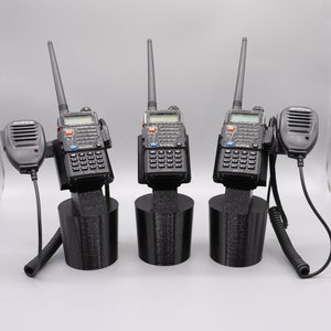 Baofeng, Tidradio, GMRS, Ham, FRS Radios, vehicle cupholder mount