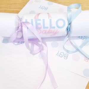Gender Reveal Bon Bon filled or flat packed - Gender Reveal Idea