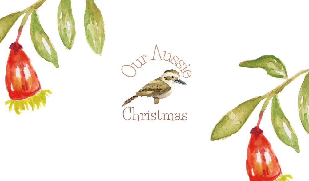 PERSONALISED Christmas Crackers/bon Bons Australian Theme. Flat Packed