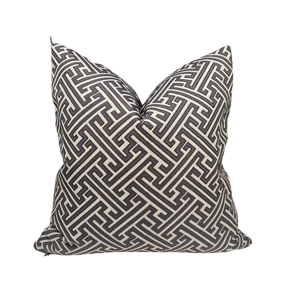 Greek Key Pillow Etsy