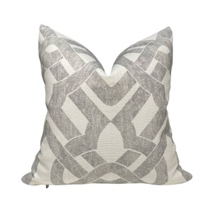 Urban Concrete Geometric Print Pillow Cover