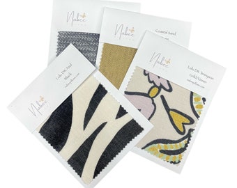 Pillow Fabric Swatches