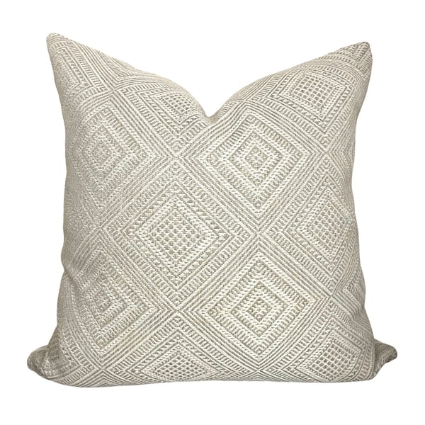 Scalamandre Antigua Weave Pillow Cover | In/outdoor pillow cover | Boho Decor | Upscale Pillow | Lumbar