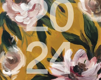 2024 Hymn Calendar, Floral Calendar