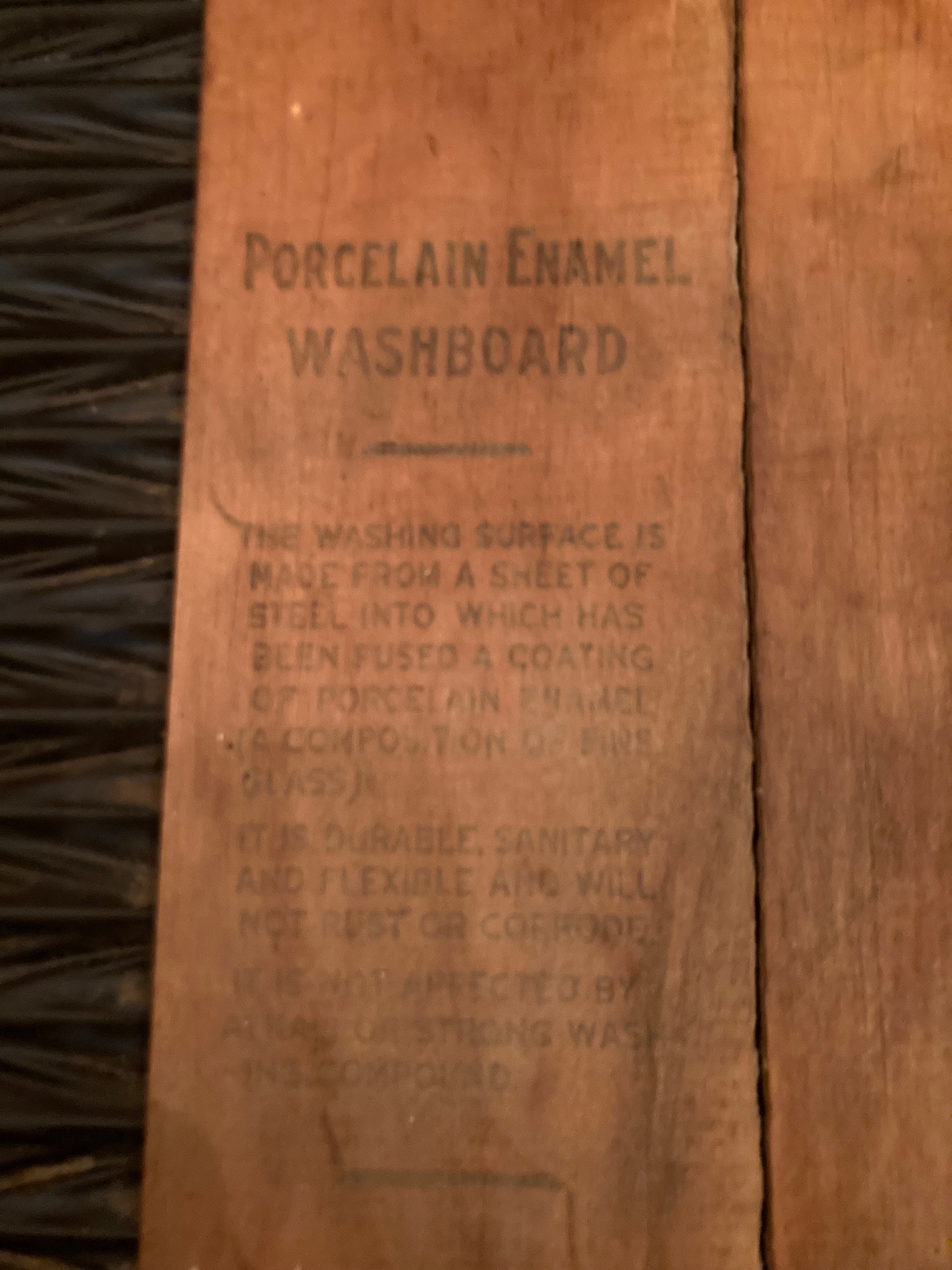 National Washboard No 197 Soap Saver Blue Enamel Coated Washboard Etsy