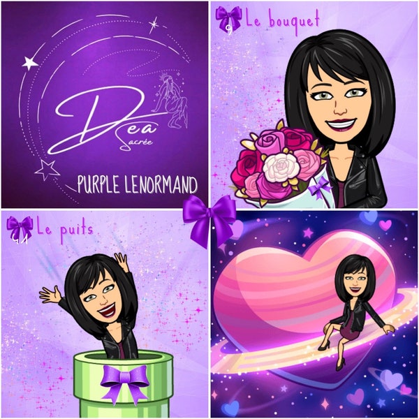 Purple Lenormand