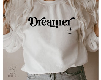 Summer T-shirt Design Positive Quote Vector Cut Files for Cricut Delicate Flowers on Hands SVG Dreamer SVG File Line Art PNG Summer T-shirt Design Positive Quote Vector Cut Files for Cricut Delicate Flowers on Hands SVG Dreamer SVG File Line Art PNG