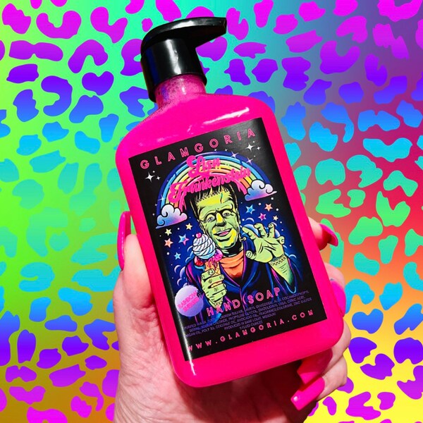 Lisa Frankenstein Hand Soap / Halloween Hand Soap / Horror Hand Soap