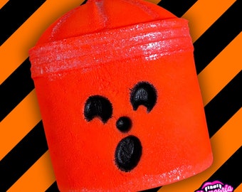 Pumpkin Halloween Bucket Bath Bomb / Boo Bucket Bath Bomb