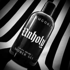 Unholy Shower Gel / Goth Shower Gel / Vegan and Cruelty Free Horror Shower Gel