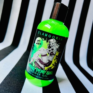 Living Dead Girl Shower Gel / Horror Shower Gel / Zombie Shower Gel / Goth Shower Gel / Vegan and Cruelty Free Horror Shower Gel