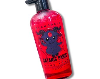 Satanic Panic Hand Soap / Baphomet Hand Soap / Horror Hand Soap