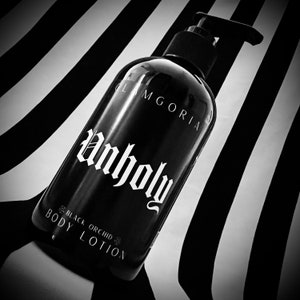 Unholy Body Lotion / Goth Body Lotion / Horror Body Lotion