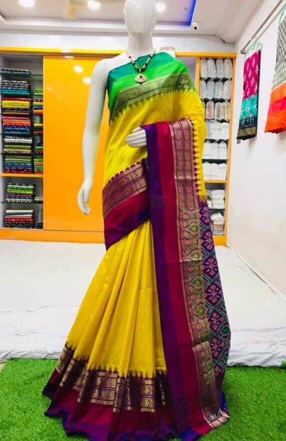 Pure pochampally pattu sarees clearance