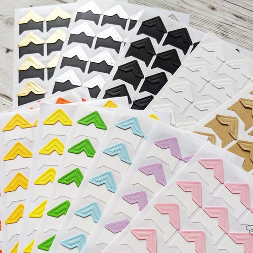 Self Adhesive Photo Corners Scrapbooking Picture Album Etsy UK